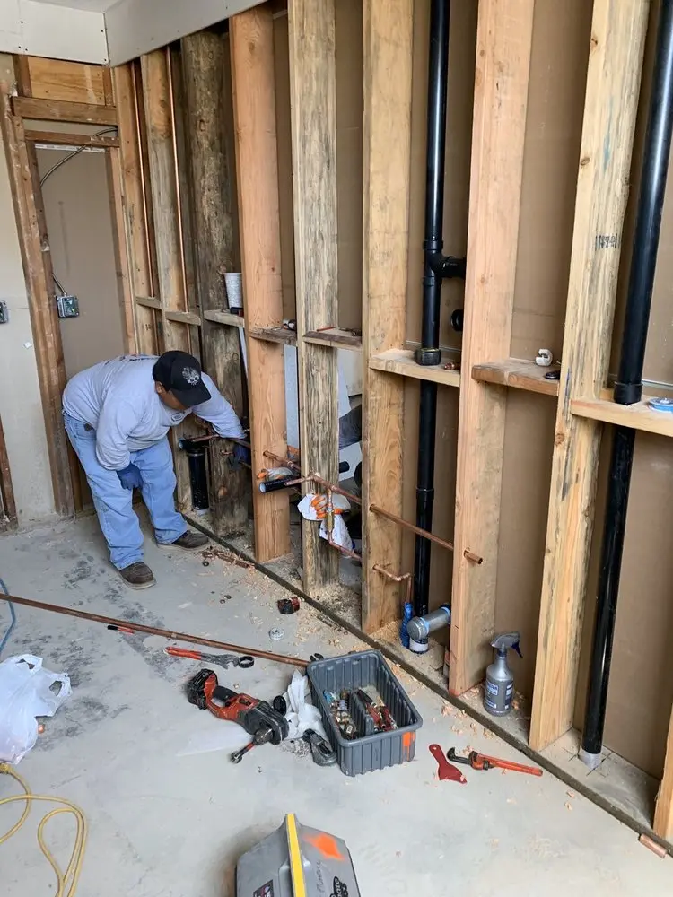 Commercial rough-in plumbing for Gas Line Repair in Rivermont
